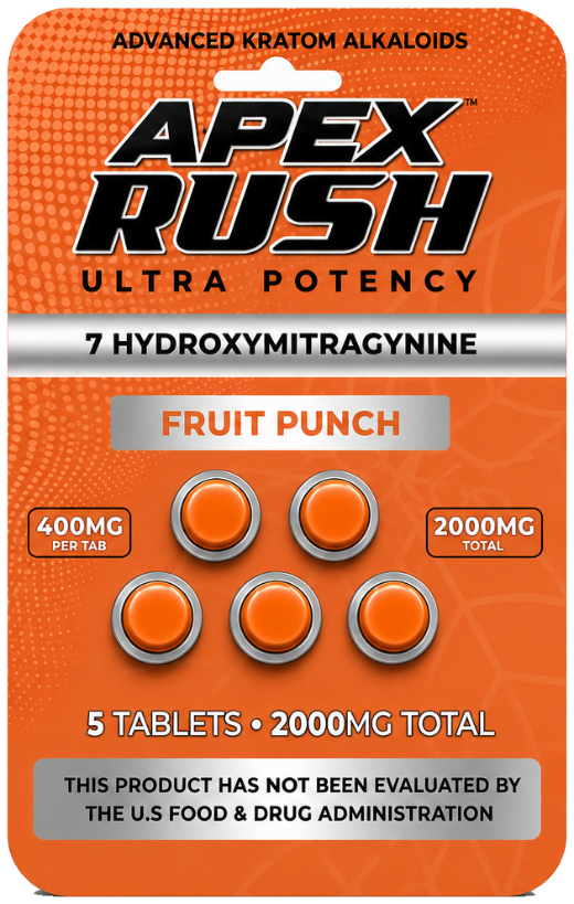 APEX RUSH 2000MG Ultra Potency — Fruit Punch