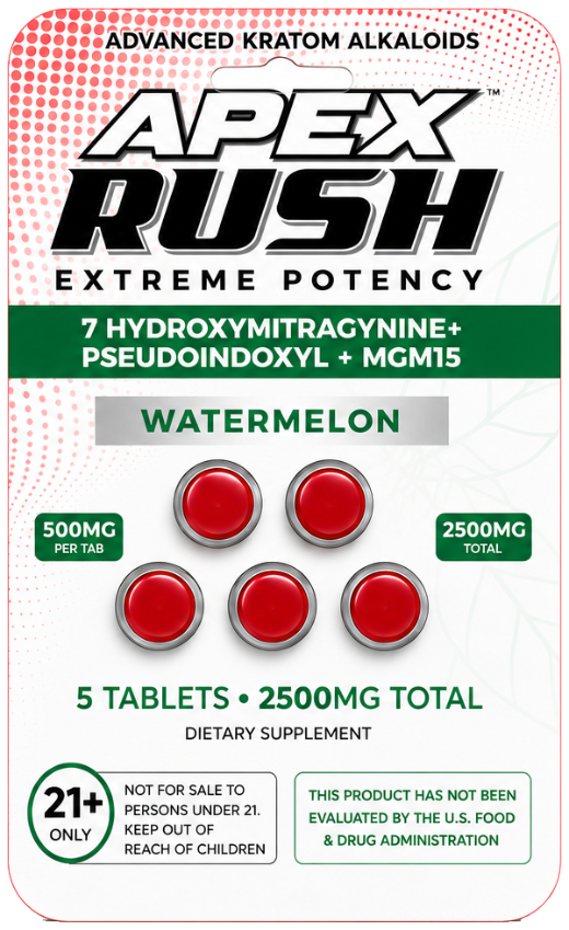 APEX RUSH Watermelon — 2500MG Extreme Potency